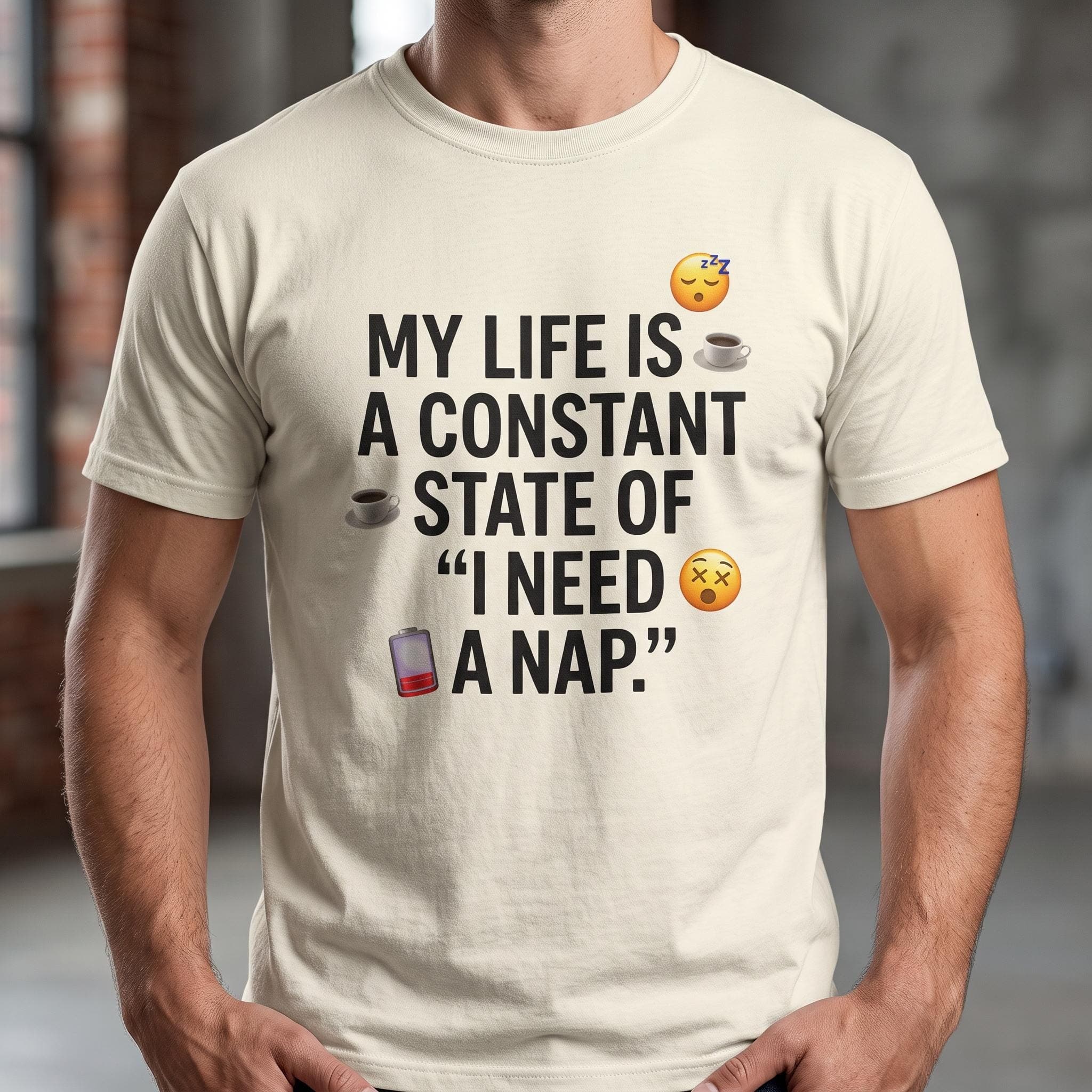 I Need A Nap T-Shirt, Funny Coffee Lover Shirt, Sarcastic Quote Tee, Tired Mom Shirt, Cute Sleepy Graphic Shirt, Introvert Gift, Nap Lover